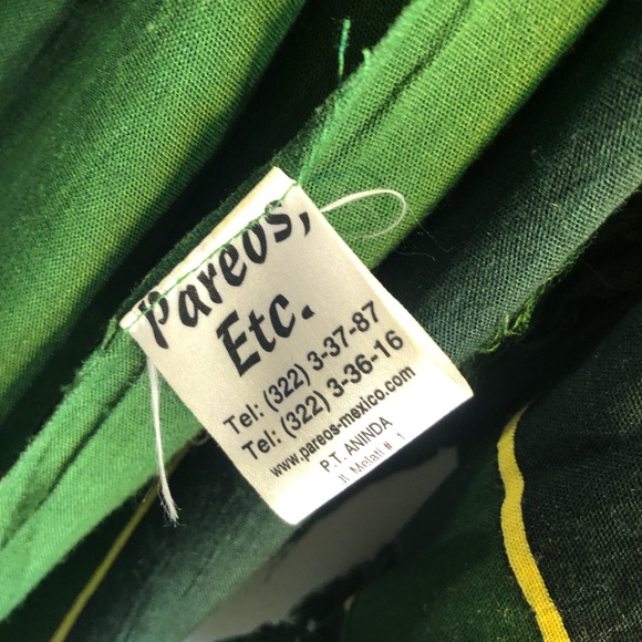 Pareos, Etc. Batik Dragonfly Large Rayon Convertible Wrap Cover Up - Picture 10 of 13